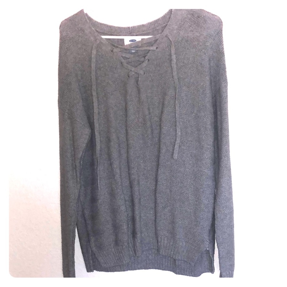 Tie up Sweater